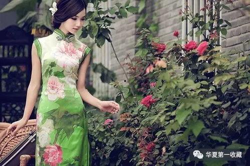 穿旗袍的网红吃瓜图片,网络热议不断